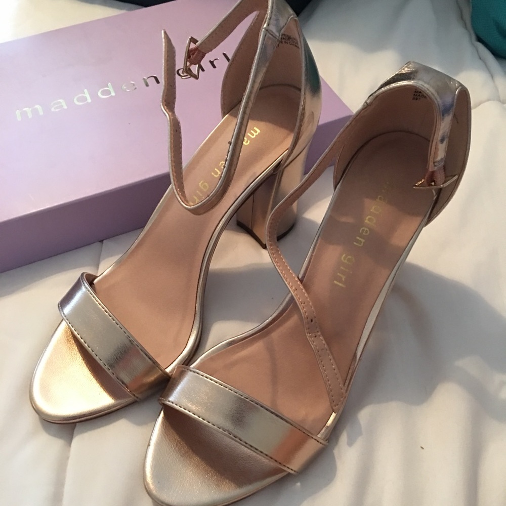 Steve Madden Rose Gold Heels 👠